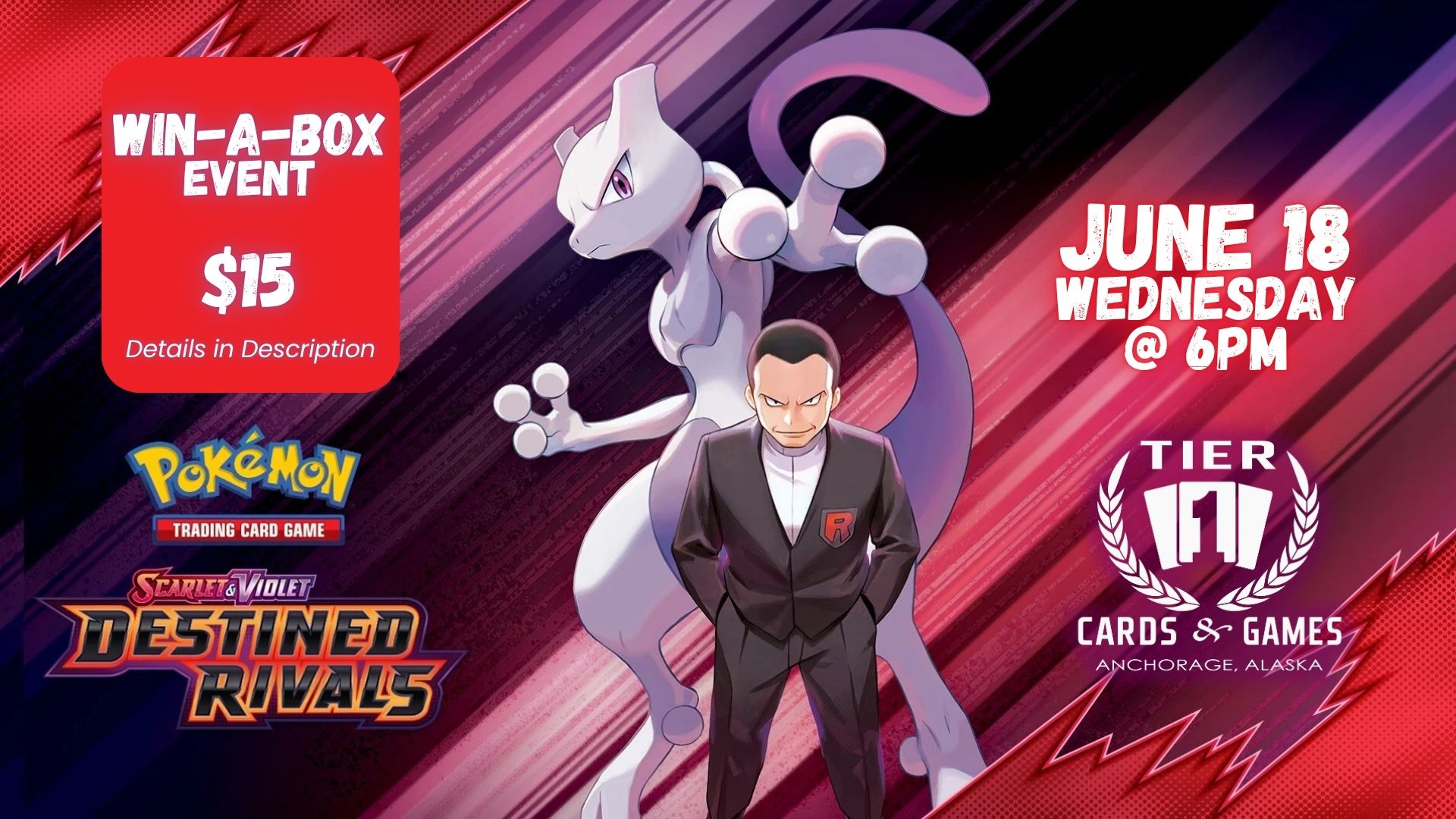Pokemon: Win-a-Box Event - 6/18/25